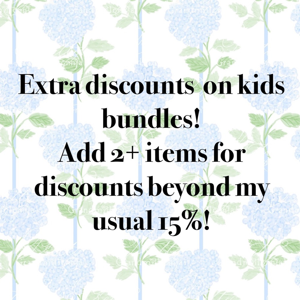 Extra Discount on Kids Bundles